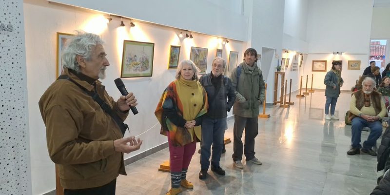 “Huellas de río y mar” se puede visitar hasta el 20 de septiembre en Mar de Ajó